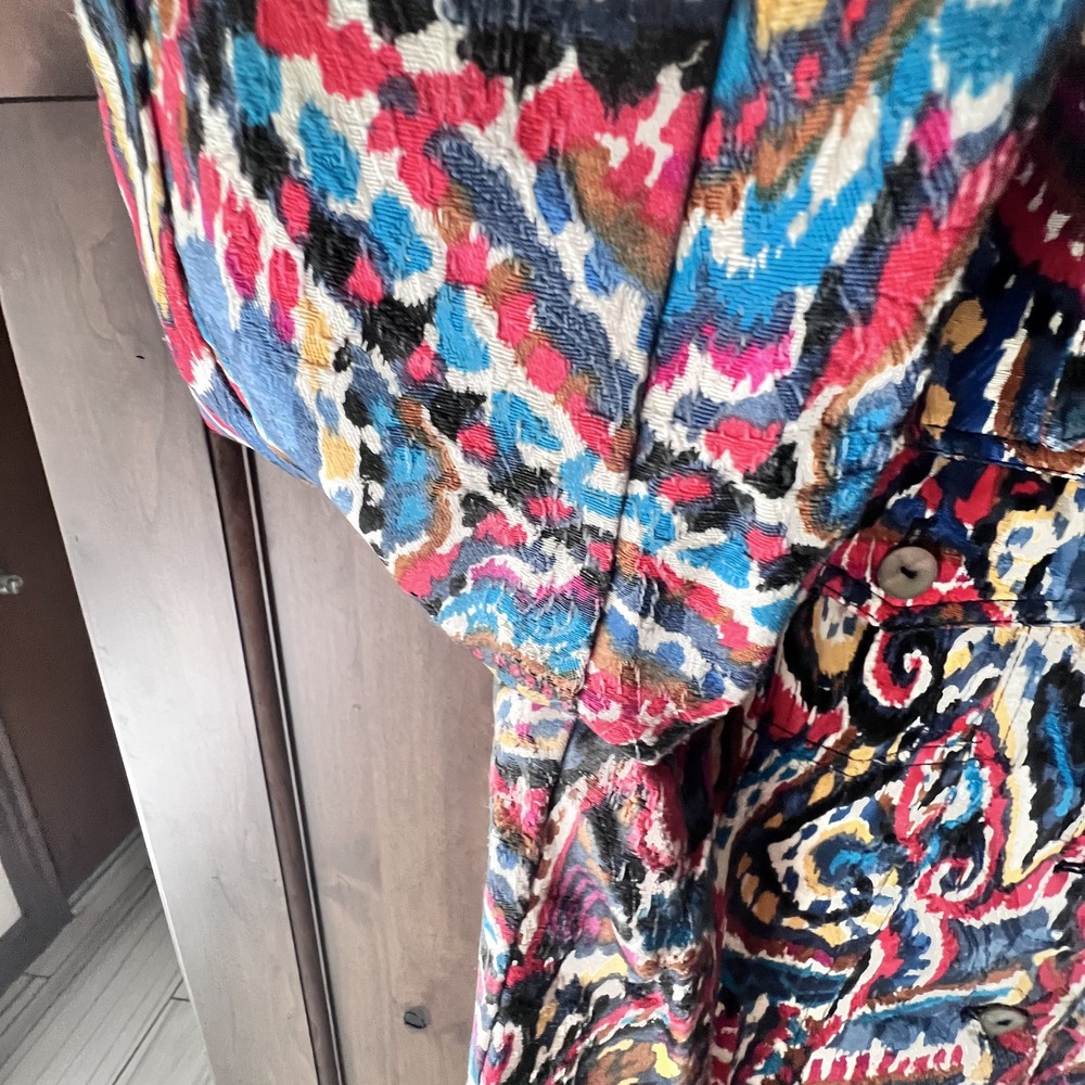 Ruby Rd.-Paisley Print Jacket Size 14 - Picture 7 of 16